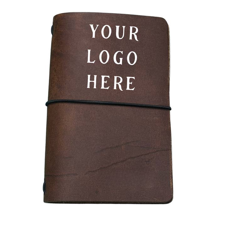 Sophisticate Supply Co. - Wholesale Journal/Diary - Custom Stamped Leather Journal – Refillable Pocket Notebook2