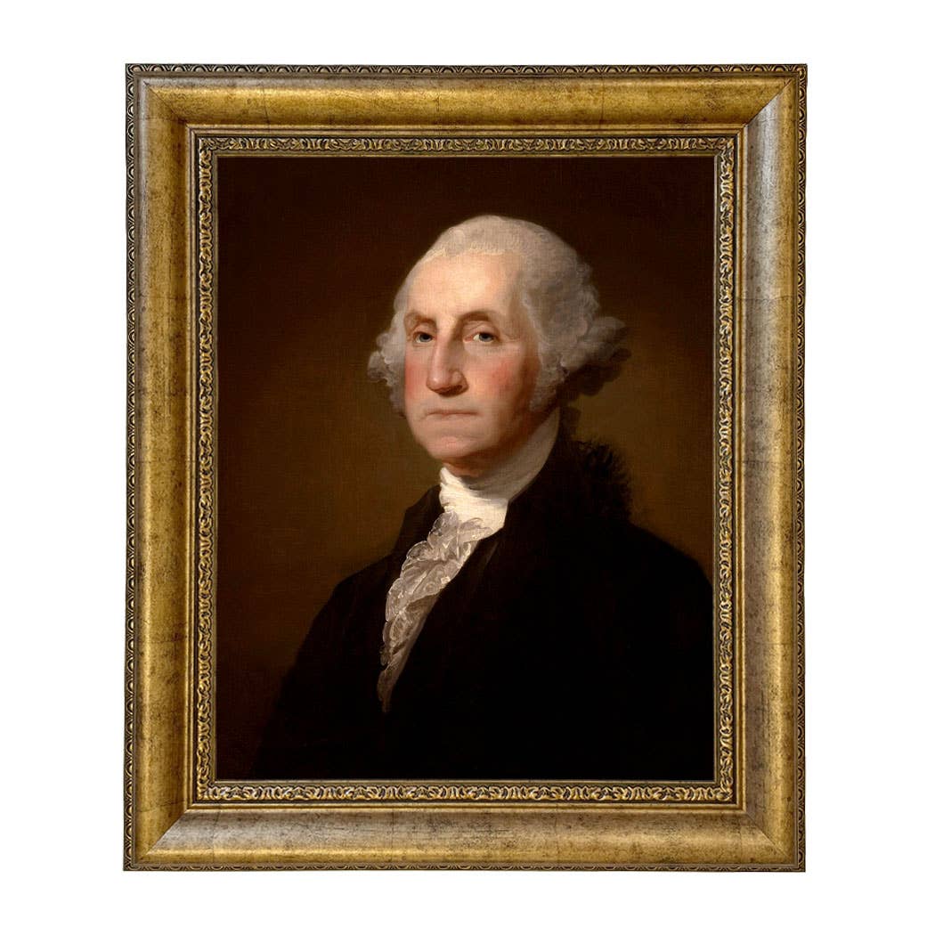 Madison Bay Co. - Historical Home Decor Reproductions - Wholesale Art Print - George Washington by Gilbert Stuart Vintage Painting Print78