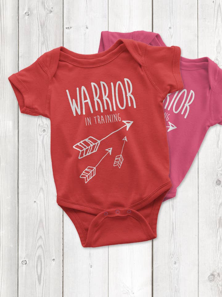 Warrior In Training - Onesie And Toddler for wholesale by The NTVS