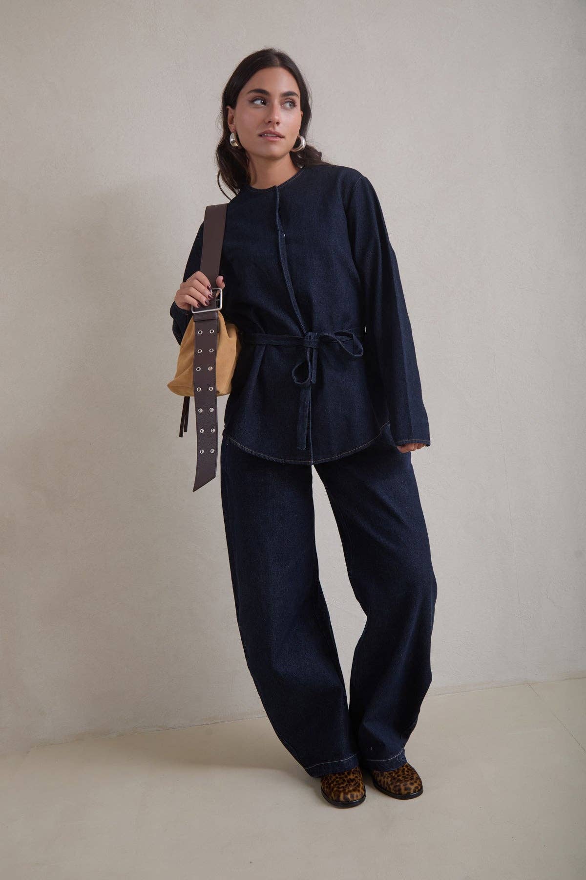 MEYME - Wholesale Denim Jacket - Women's - Denim Overshirt Kori9