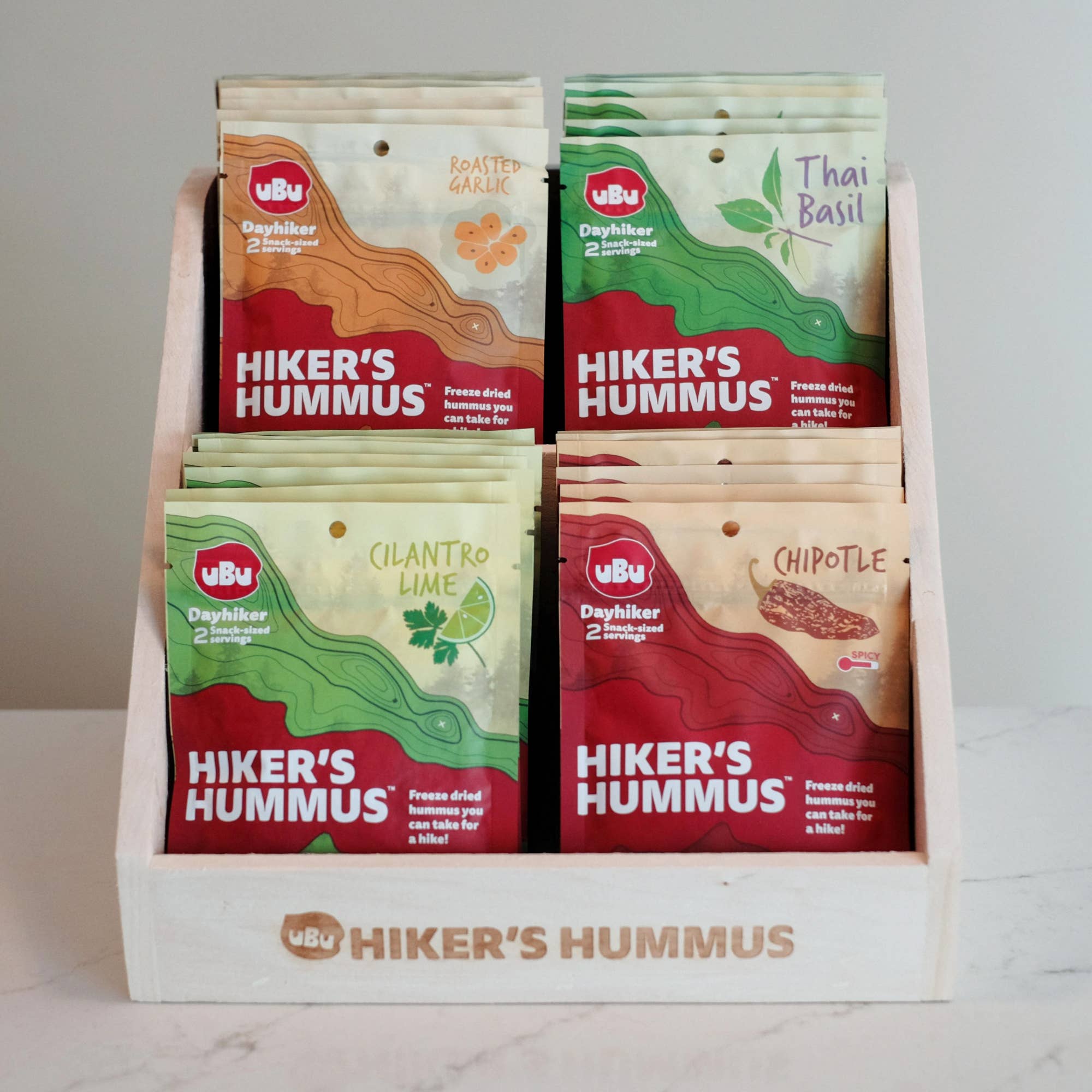 uBu Foods - Wholesale Trail Mix - Hiker's Hummus - Roasted Garlic5