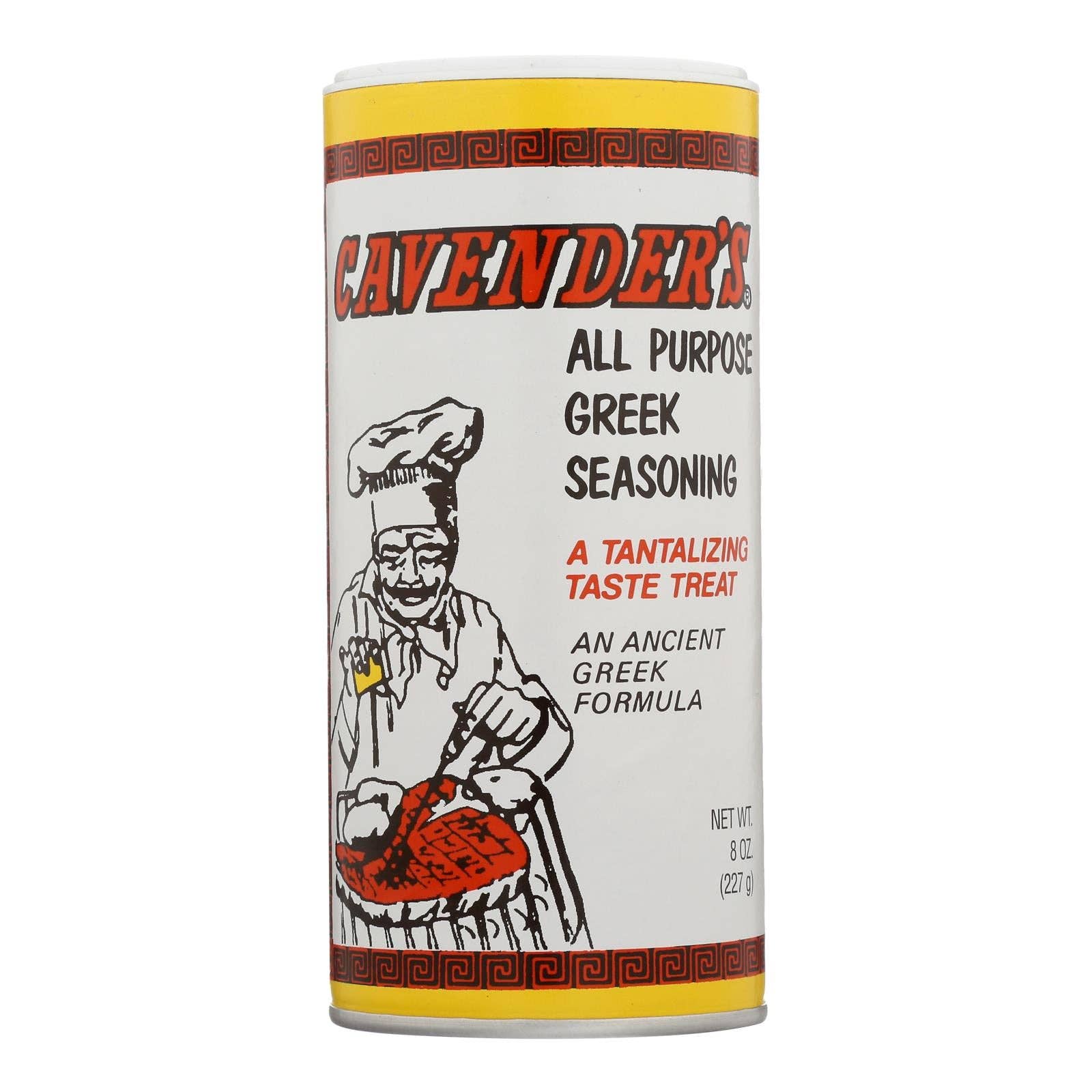 Ware Spark - Wholesale Dried Spice Mix - Cavender's All Purpose Greek Seasoning  - Case Of 6 - 8 Oz0