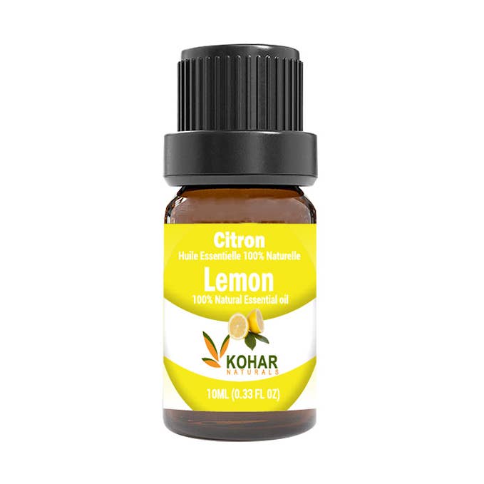 KOHAR NATURALS - Wholesale Etherische olie - 100% Pure Natuurlijke Citroen Essentiële Olie. 10 ml0