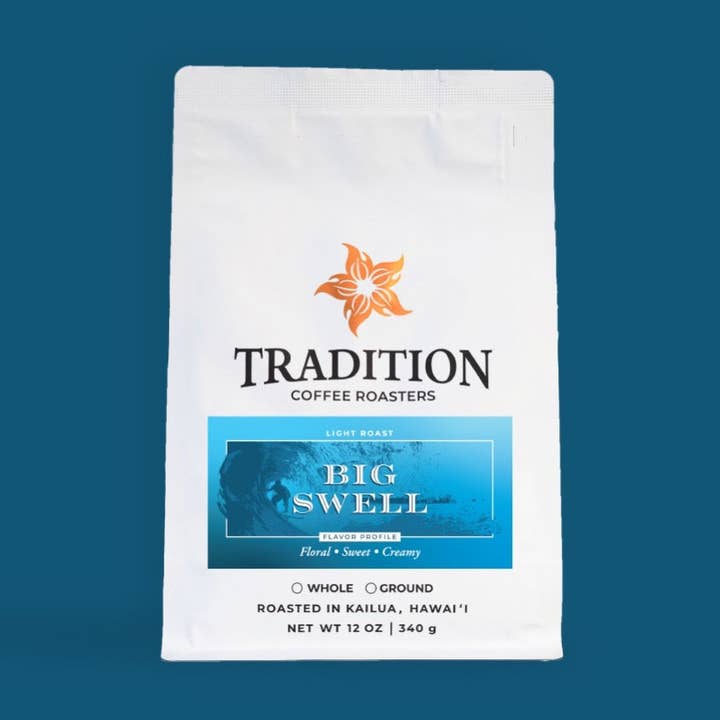 Big Swell: Light Roast for wholesale by Tradition Coffee Roasters