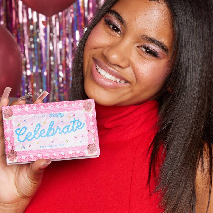 Petite 'n Pretty - Wholesale Face Makeup Palette - CELEBRATE YOU! Eye Shadow and Cheek Makeup Starter Set7