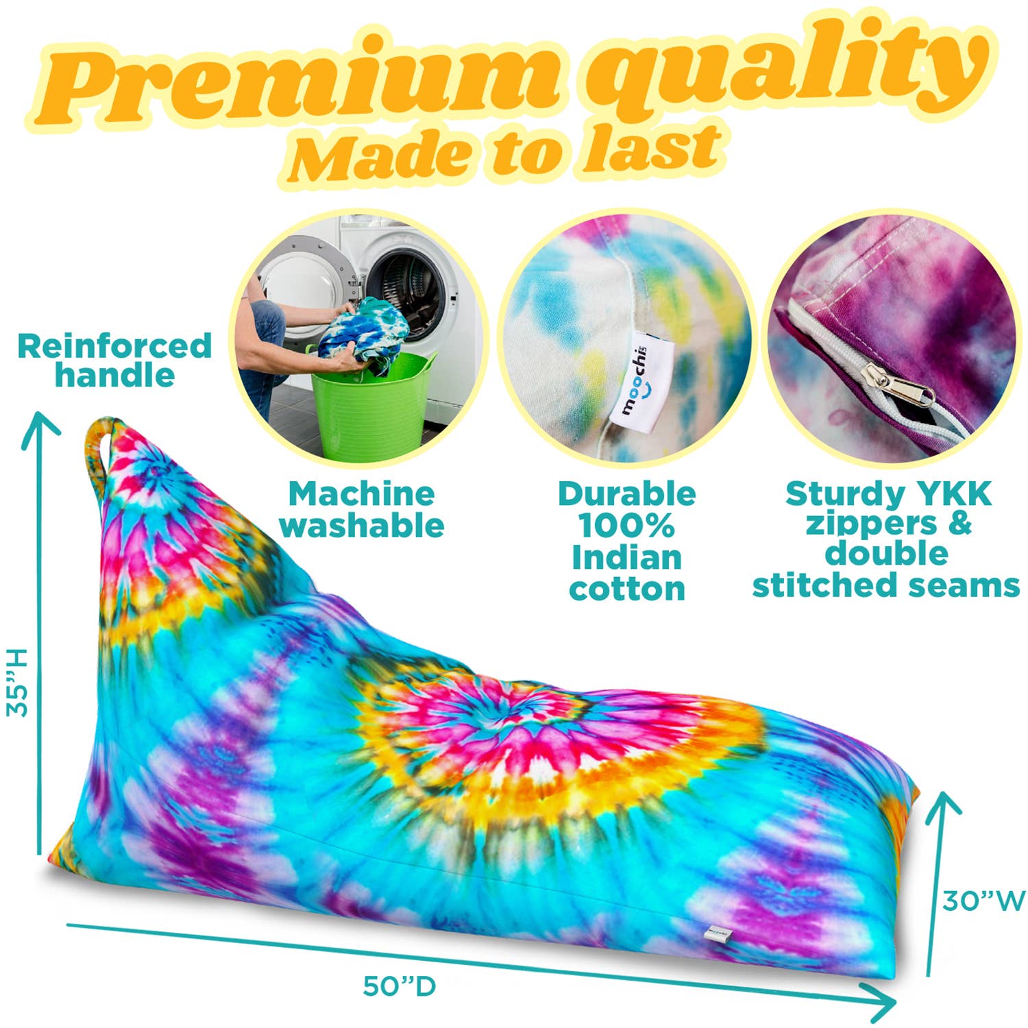 MOOCHI LIFE - Wholesale DIY craft kit - STUFFED ANIMAL STORAGE COVER TIE DYE KIT - NEW TO MARKET!2