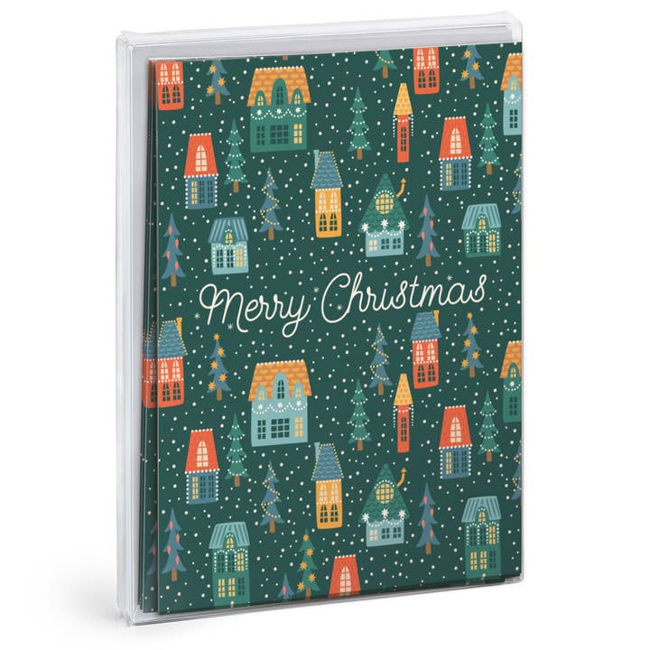 Julby - 8 Boxade Julhälsningskort för wholesale av Design With Heart