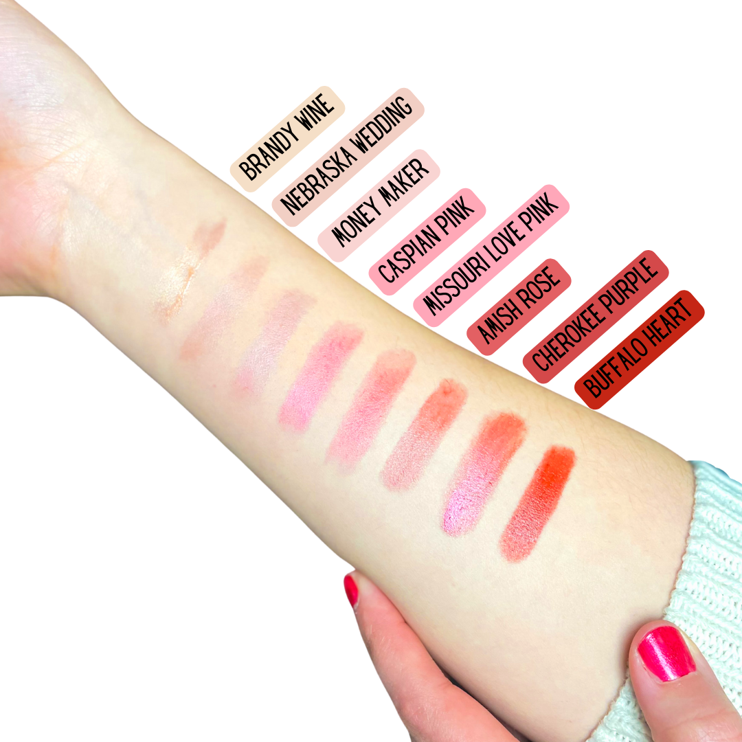 Messner Bee Farm - Vente Baumes à lèvres - Baume à lèvres teinté Coeur Buffalo5