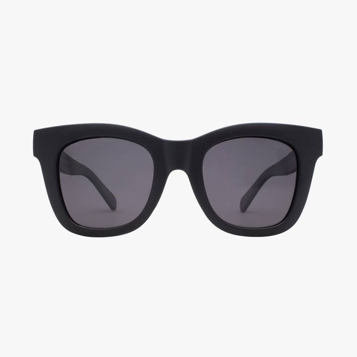 BAILEY GLOSS BLACK Polarized Oversized Square Sunglasses for wholesale by Kohv Eyewear