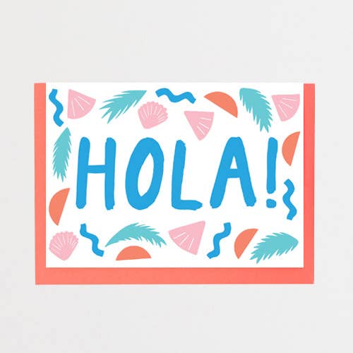 Alison Hardcastle - Wholesale Everyday Greeting Card - Hola! Sun+Sea Collection Everyday Greeting Card