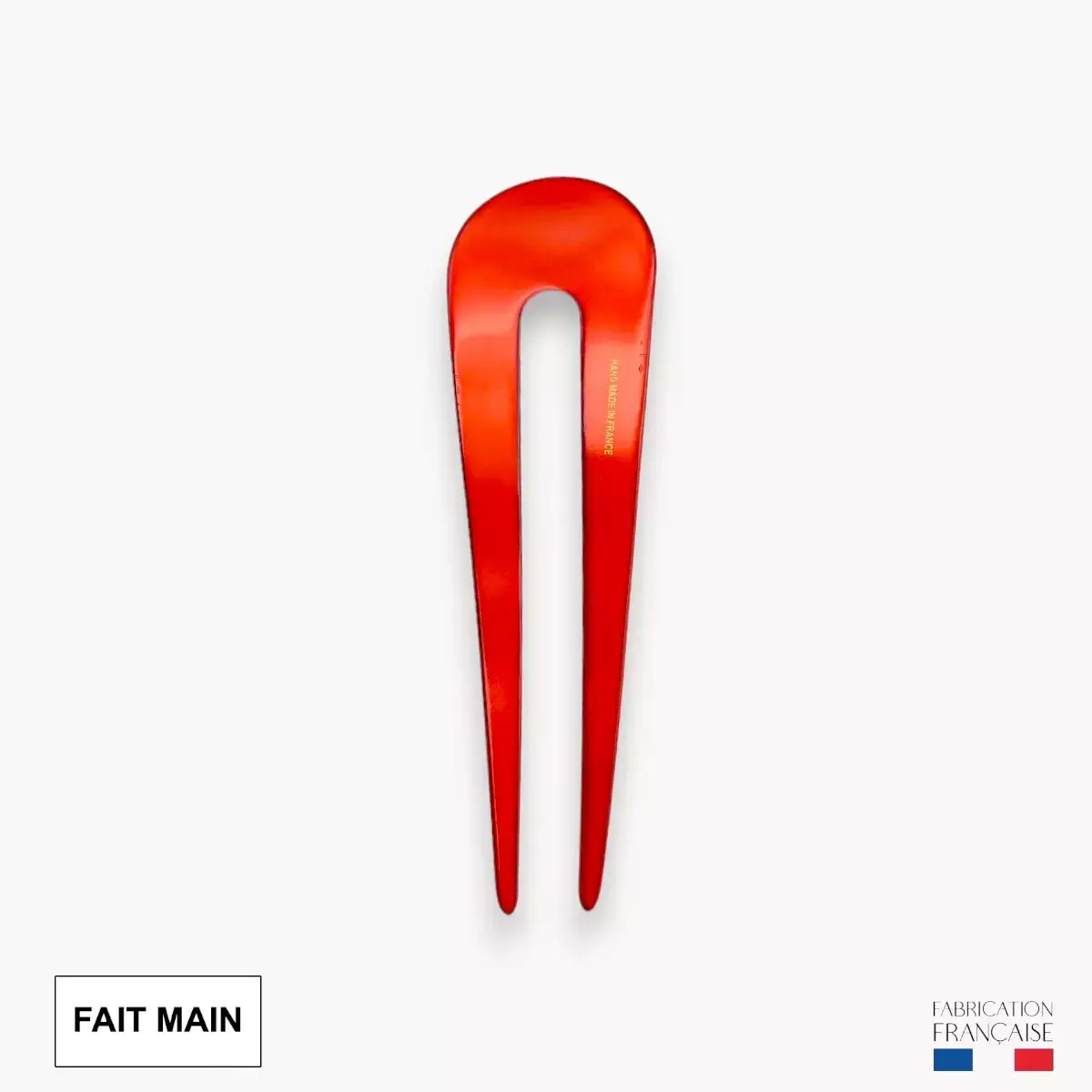 Pique et Pince – wholesale Bobby pin – Women’s – Red Hairpin - 9.5 cm1