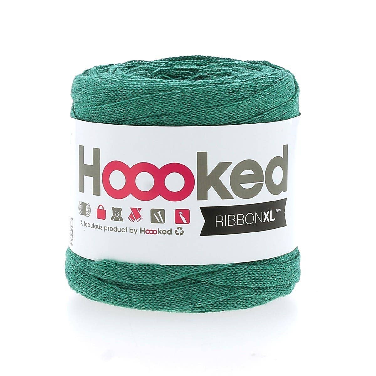 Hoooked Yarns - Vendita all'ingrosso Lana - Filo di tessuto riciclato Ribbon XL 125 g49