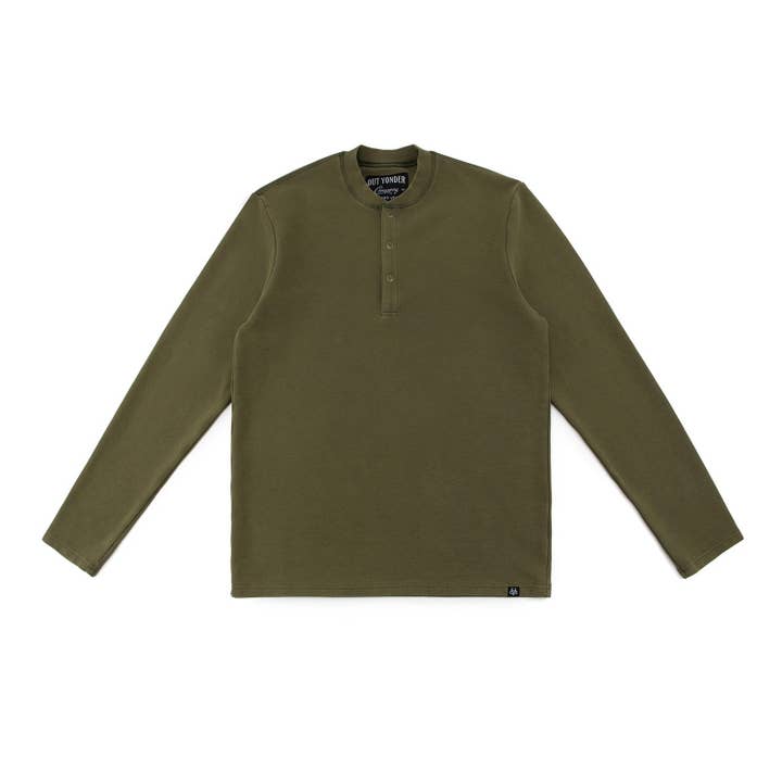 Henley Héritage Tissé (Mousse) pour la vente par Out Yonder