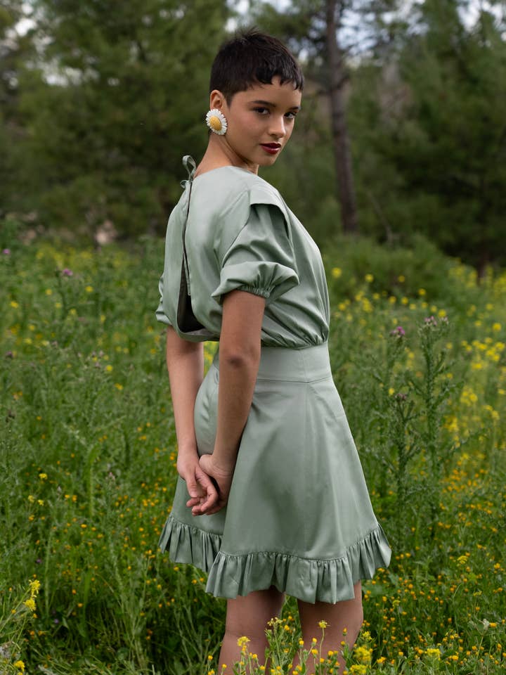 Modless - Wholesale Dress - Women's - Lirio short-sleeve dress1