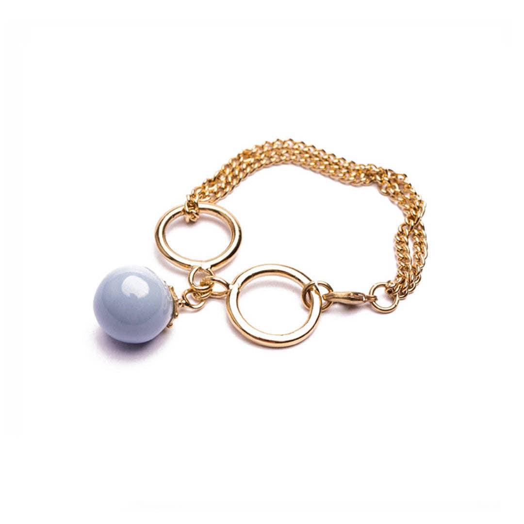 École d' Anaïs - Venta al por mayor Pulseras de abalorios/colgantes - Brazalete Ciclamen1