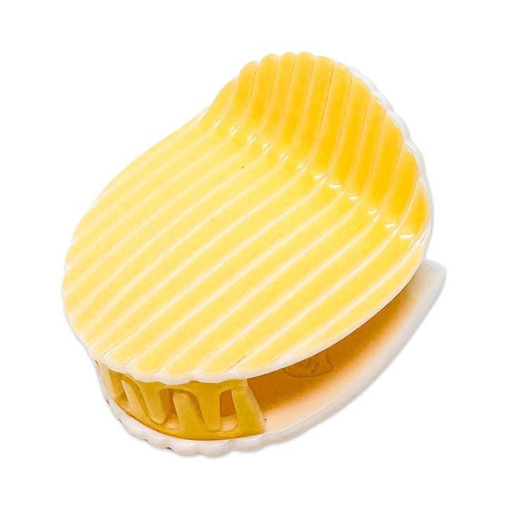 Jenny Lemons - Wholesale Hair Clip - Women's - *SALE* Midi Ruffle Chip Hair Claw Clip