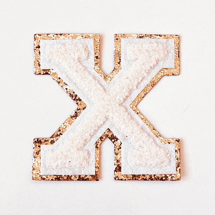 Mimi's Glow Accessories - Wholesale Sticker - Glitter Letters Cream (VE3)22