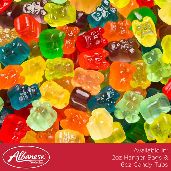Candy Supply Co - Wholesale Gummy - 12 Flavor Cubs By Albanese1