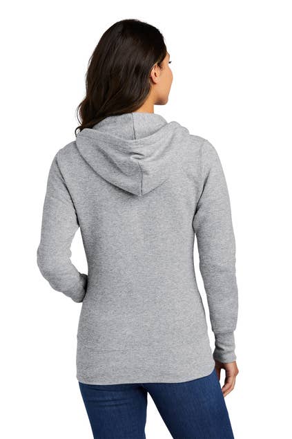 Print The Dream - Wholesale Hoodie - Women's - Port & Company Women's Core Fleece Full-Zip Hooded Sweatshi1