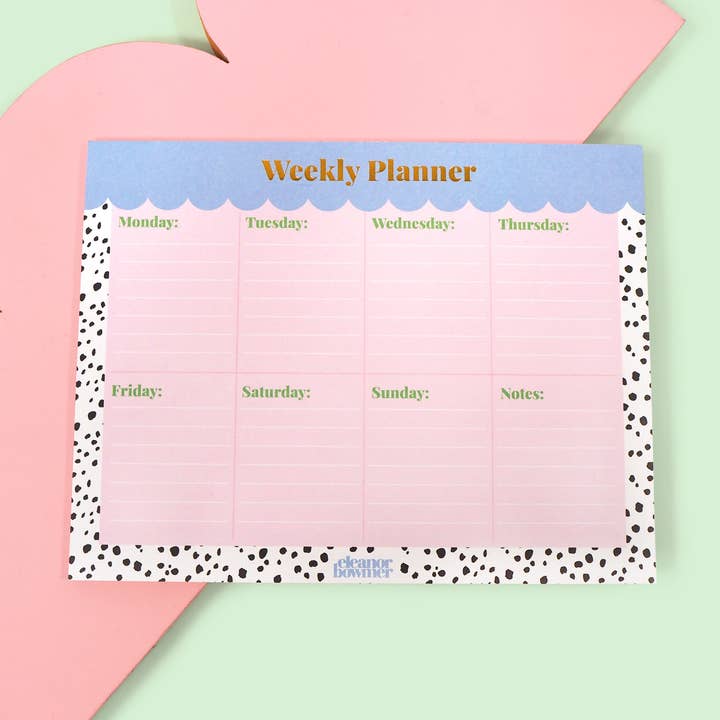 Planeador Semanal da Dalmácia por atacado de Eleanor Bowmer