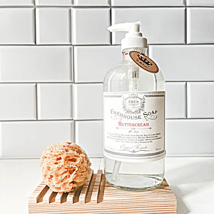 Z&Co. - Wholesale Body Wash/Shower Gel - The Farmhouse Soap Buttercream