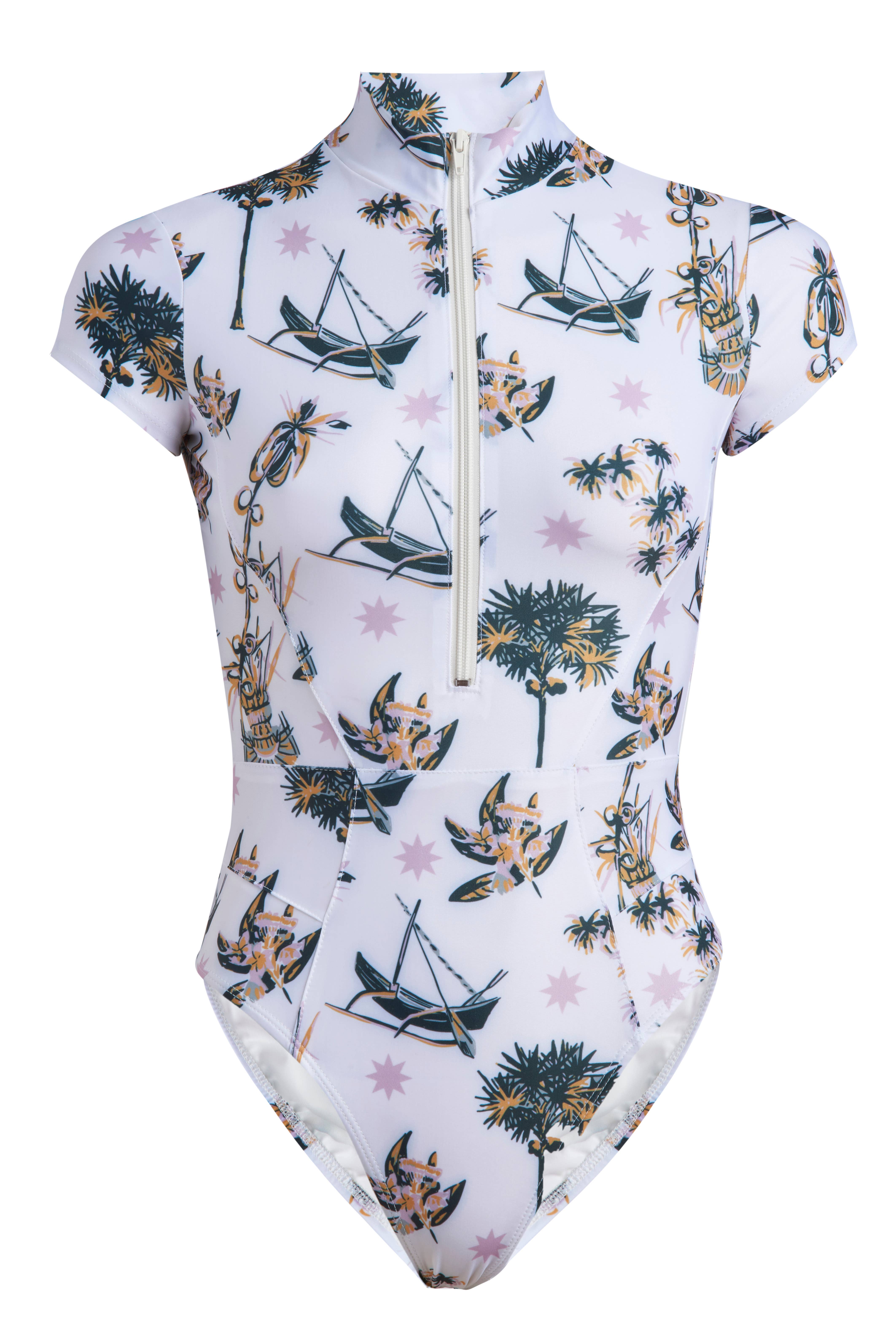 Olive Surf - Wholesale One Piece Swimsuit - Women's - The Bri5