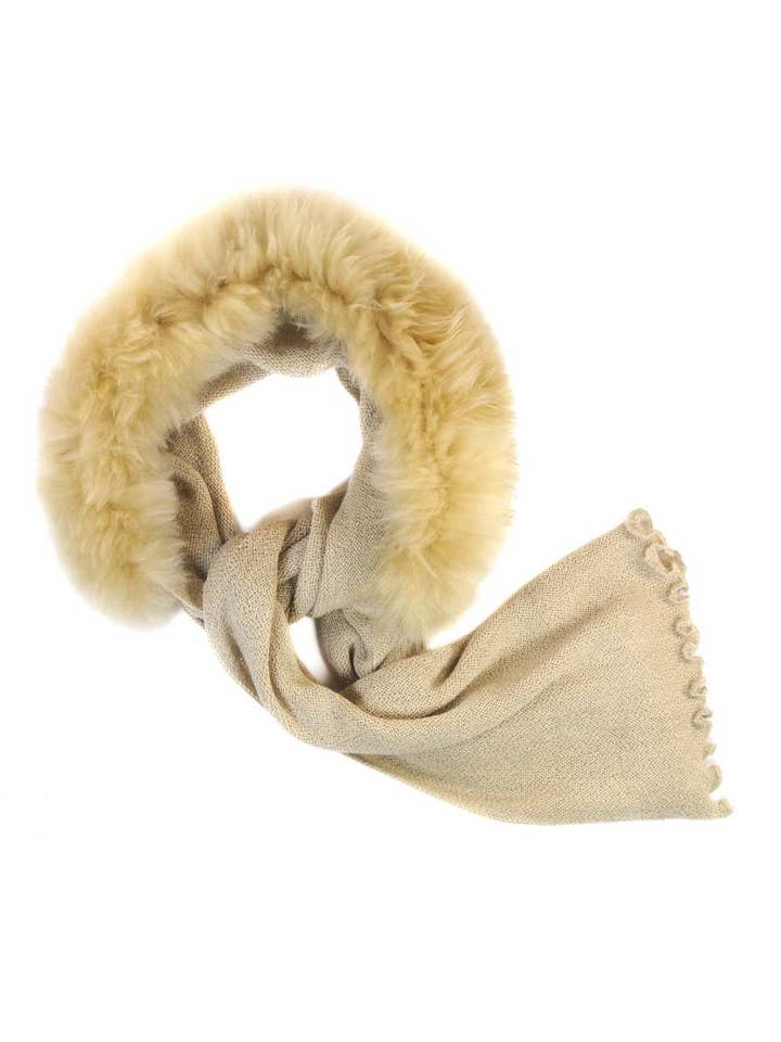Écharpe Glamour Links : Fourrure de bébé alpaga pour la vente par Lanart Alpaca