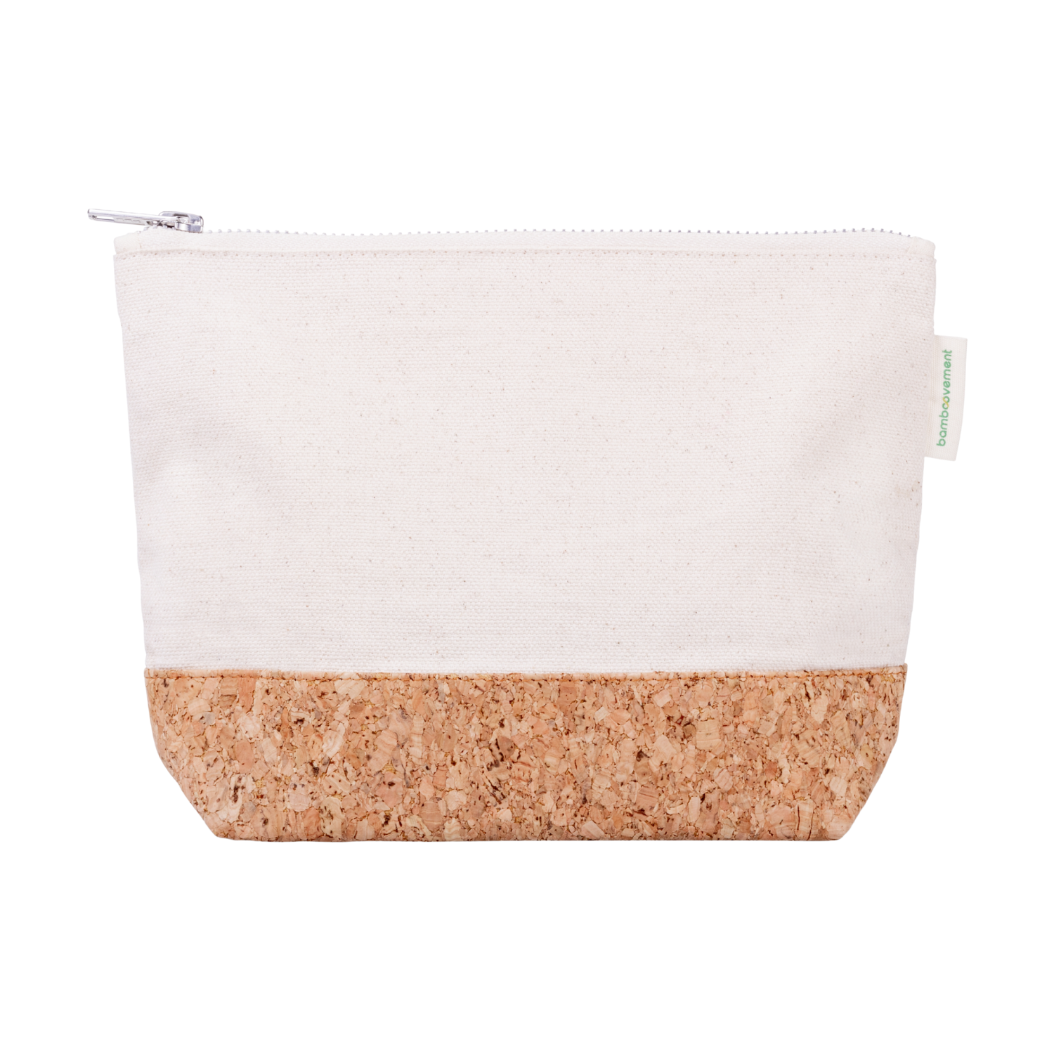 Bamboovement - Wholesale Toiletry Bag - Unisex - Cork Cotton Toiletry Bag | Plastic-Free | Vegan0