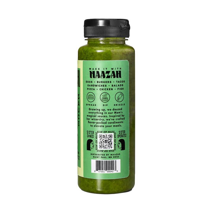 Maazah - Wholesale Chutney - Maazah Cilantro Chutney (Refrigerated)2