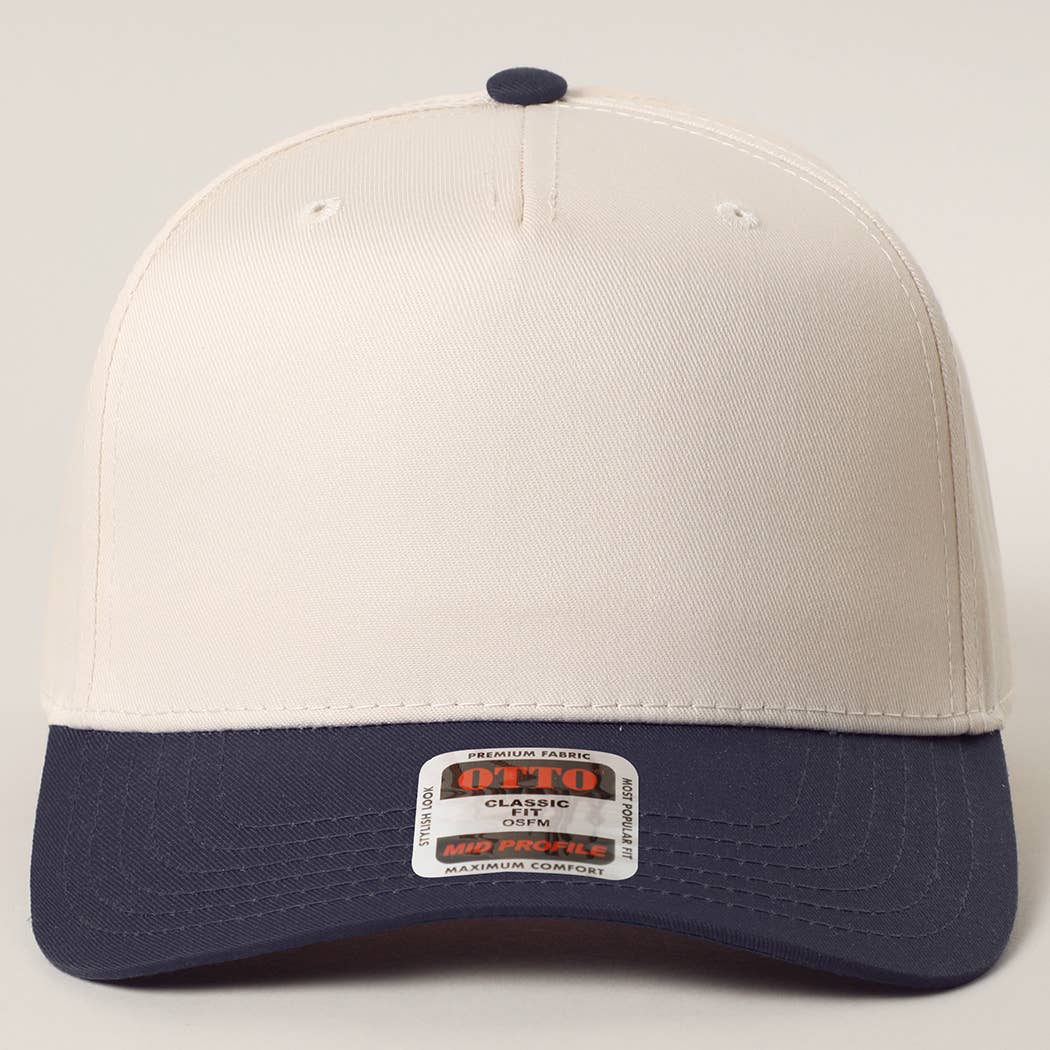 Fashion City - Vendita all'ingrosso Cappellino  da camionista - Unisex - Cappellino Trucker a 5 Pannelli Bicolore con Profilo Medio9