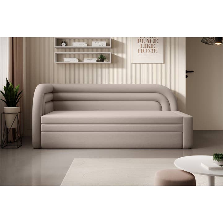 Fabillo Storage Sleeper Sofa - Beige for wholesale by ReForm Creative Home