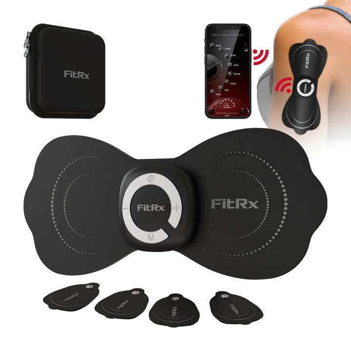 Funky Rico Inc - Wholesale Body Massager - FitRx - Electrode Wireless Massager - Rechargeable