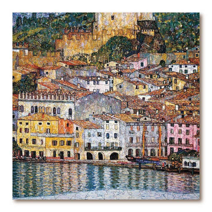 Malcesine on Lake Garda for wholesale by Victory Wooden Puzzles