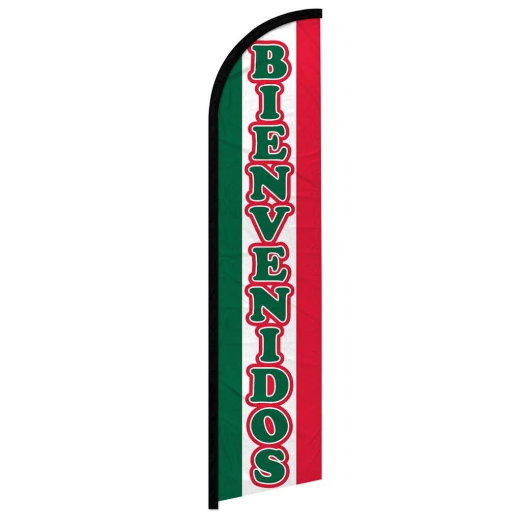 Flags Importer - Wholesale Flag - Bienvenidos Windless Banner Flag0