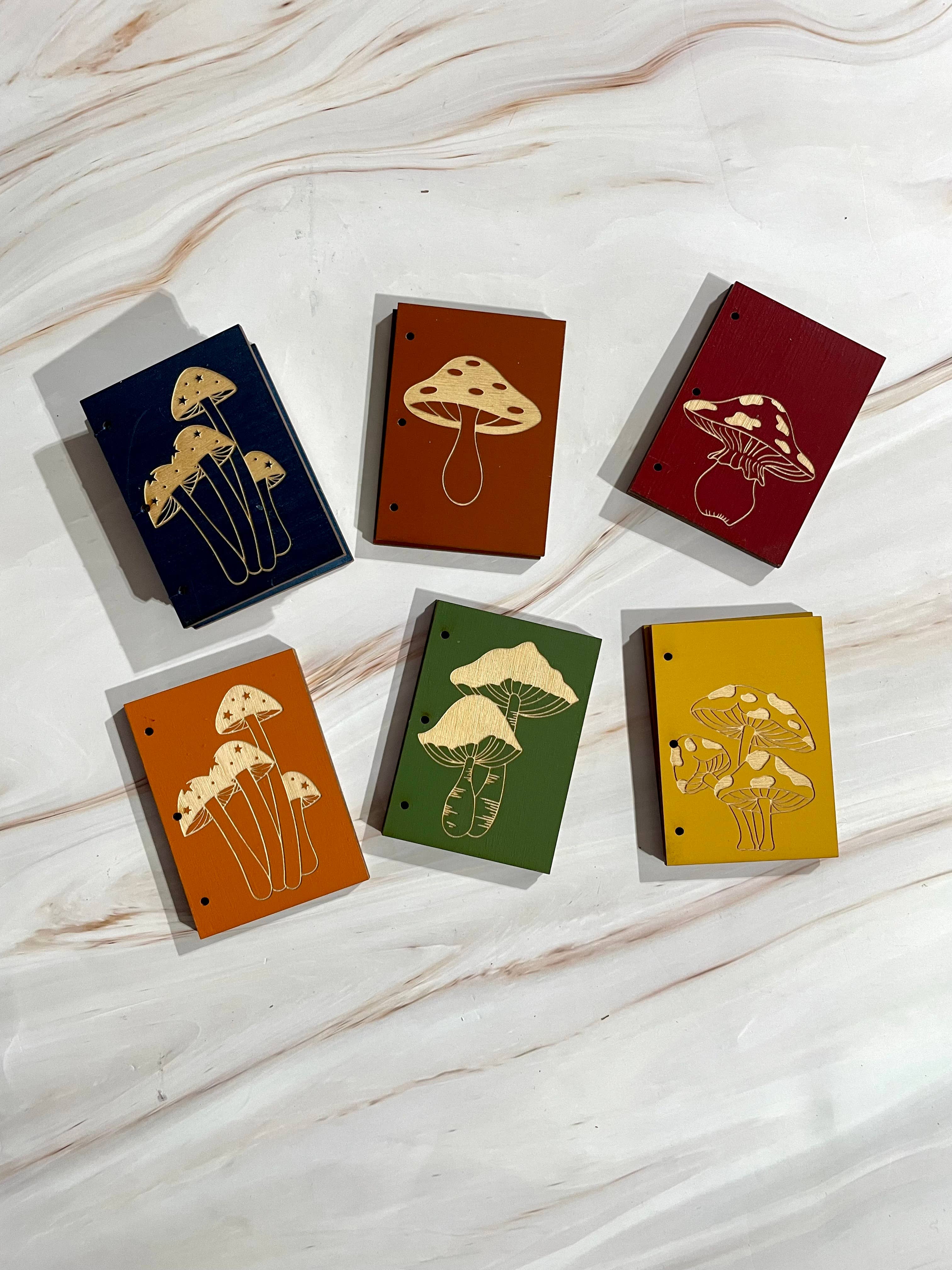 Elm Rose Designs - Wholesale Journal/Diary - Micro Mushroom Journal0