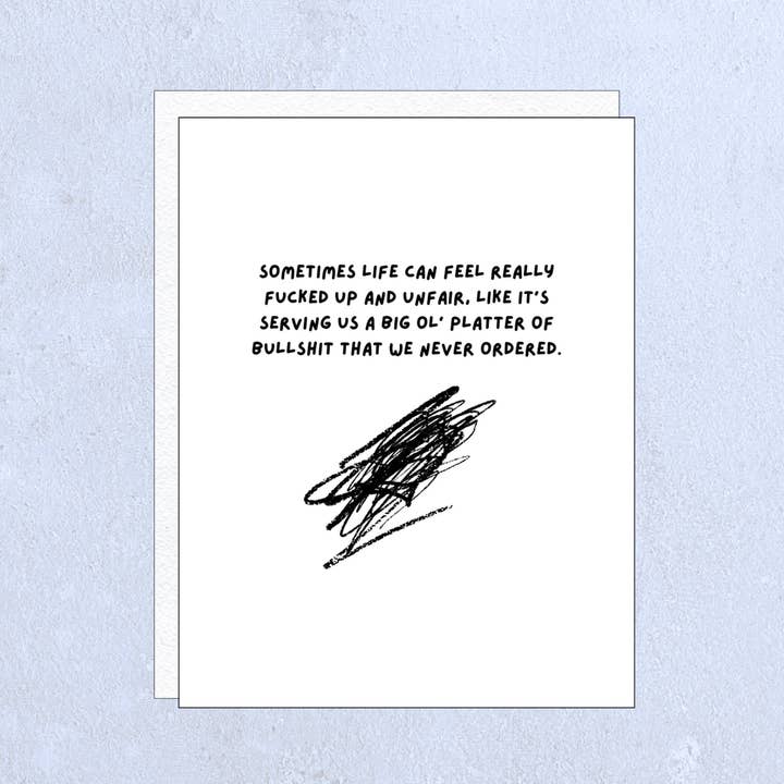 SCRIBBLE - difficult time support encouragement here for you for wholesale by Hero Of The Story