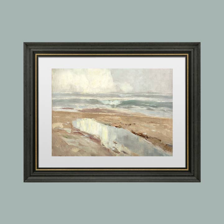 Sea to Skye - Wholesale Art Print - Coastal Beach Landscape Antique Art Print7