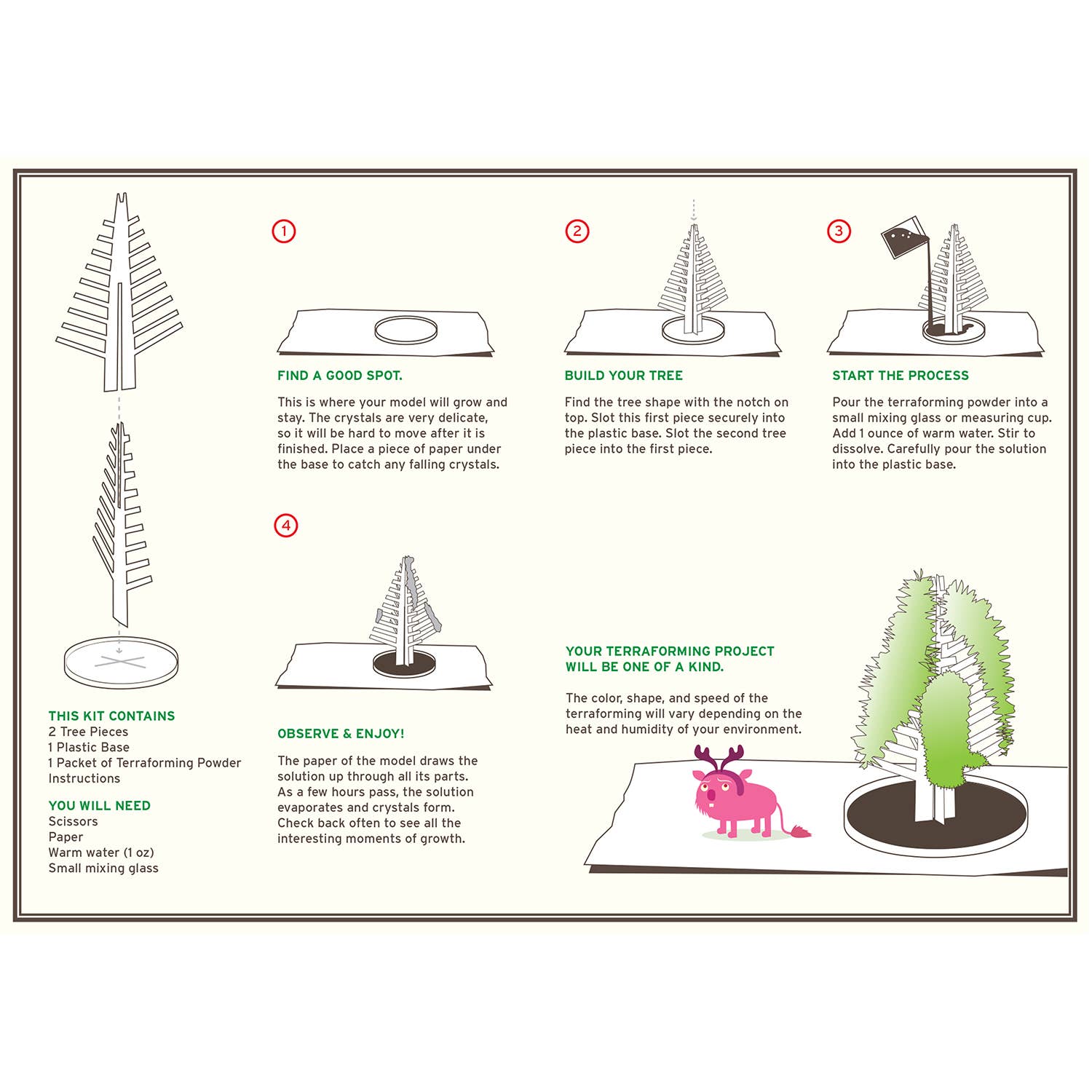 Copernicus Toys - Wholesale DIY Craft Kit - Crystal Growing Douglas Fir |
STEM craft kit5