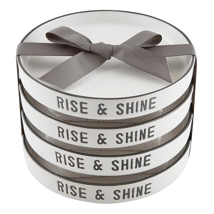Face to Face Brunch Plates - Rise & Shine for wholesale by Santa Barbara Design Studio by Creative Brands