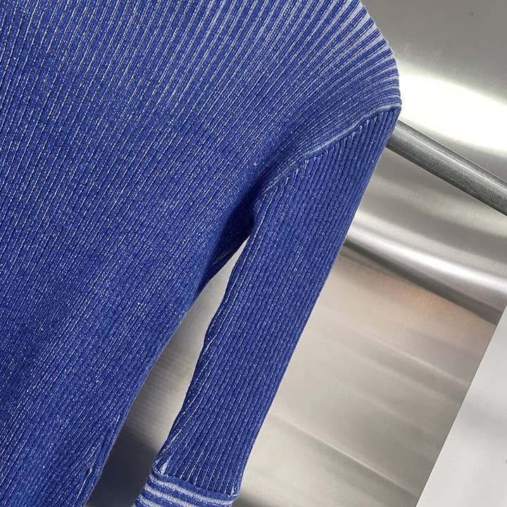 Productseeker - Wholesale Knit Top - Women's - TP54 Women's Vintage Washed Flared Sleeve Knit Top5