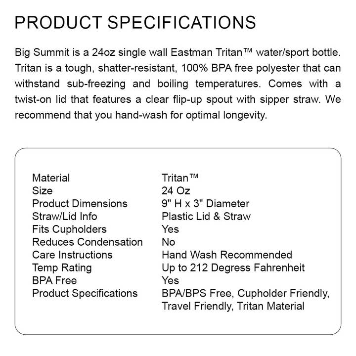 Sensibling Corp. - Wholesale Water bottle - 24oz Sports Water Bottle
4