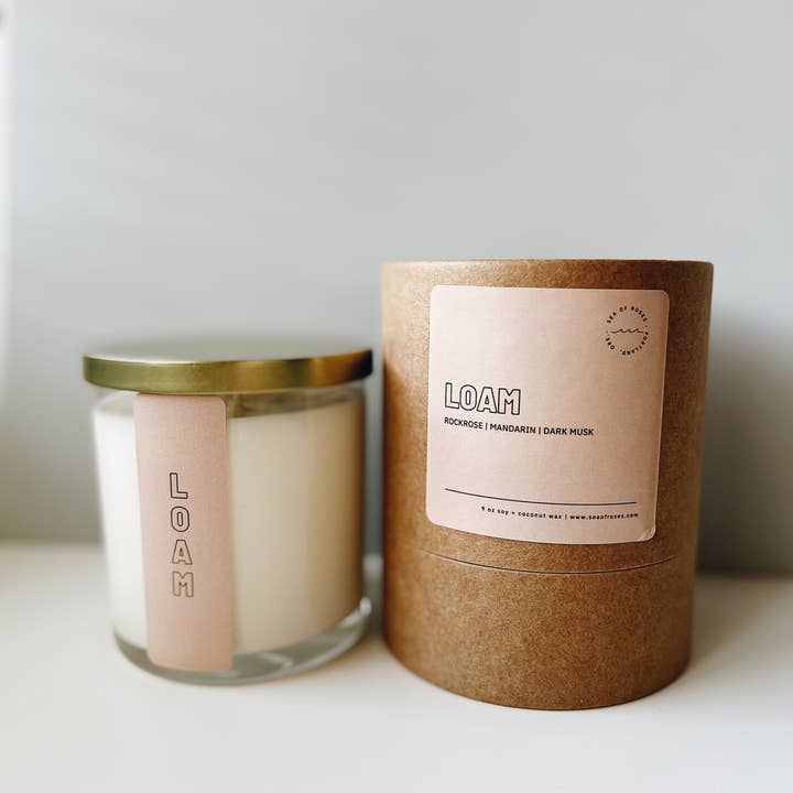 sea of roses - Wholesale Jar/Filled Candle - 9oz - soy/coconut candle (8 scent options)