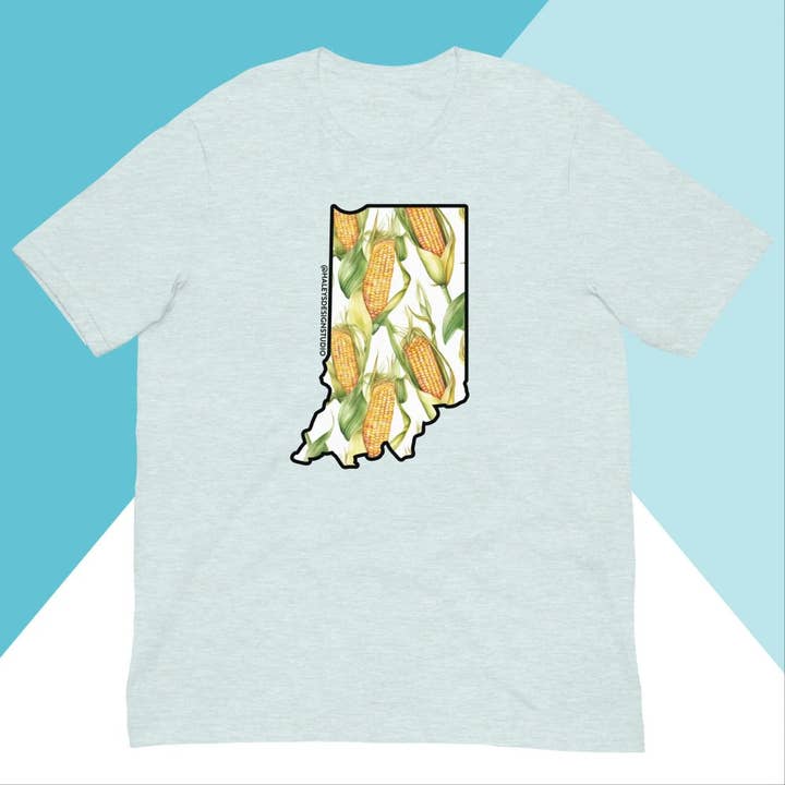 Indiana Sweet Corn Cob Unisex Shirt for wholesale by North Owl Apparel