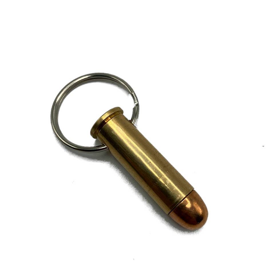 Vermont Cut Coins & 2nd Shot Round - Wholesale Keychain - Unisex - Bullet Keychains - Many Calibers - .223 .45 9mm .40 10mm5