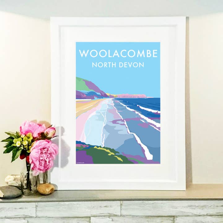 BeckyBettesworth - Wholesale Art Print - Woolacombe3