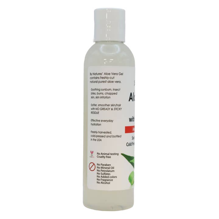 KT Supply - Wholesale Aloe Spray/Cream - By Natures Aloe Vera Gel With Witch Hazel, 6 Oz.