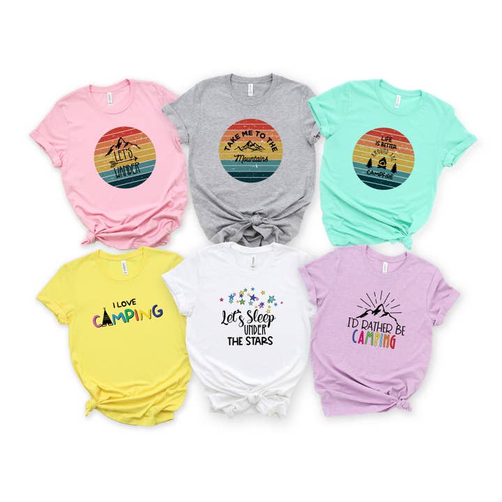 Camp Shirt, Family Camping Shirt, Fishing Shirt, Outdoor for wholesale by Tee Story