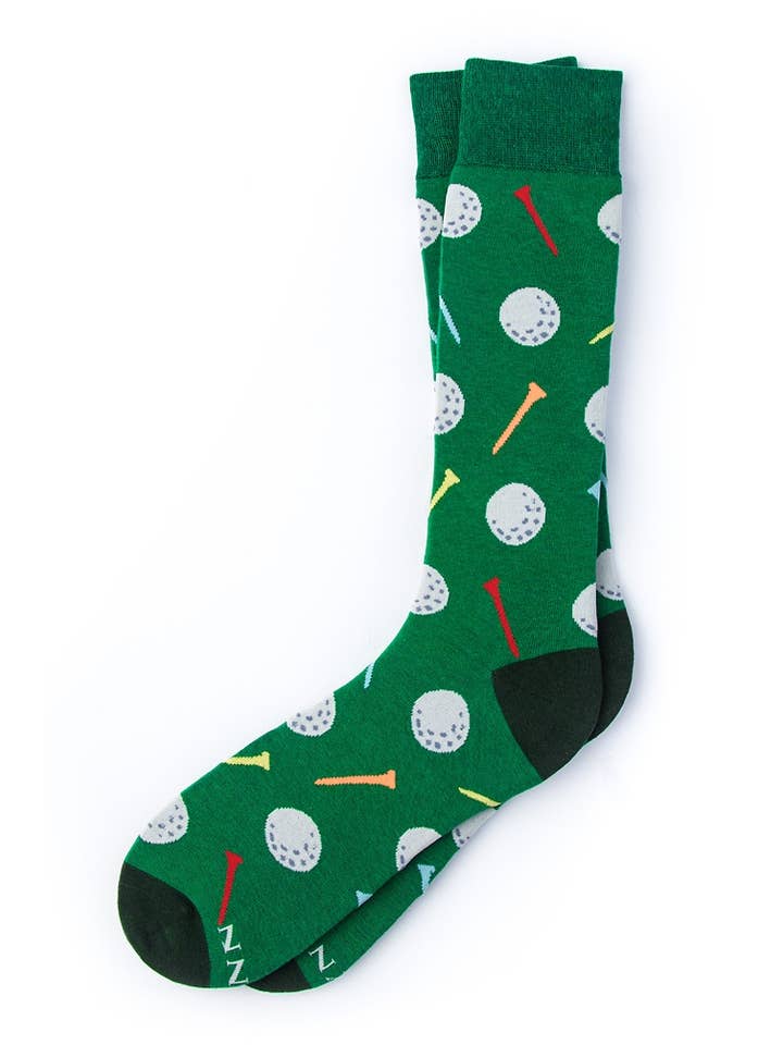 Alynn - Wholesale Socks - Men's - Talk Birdie To Me Golf socks by Alynn
