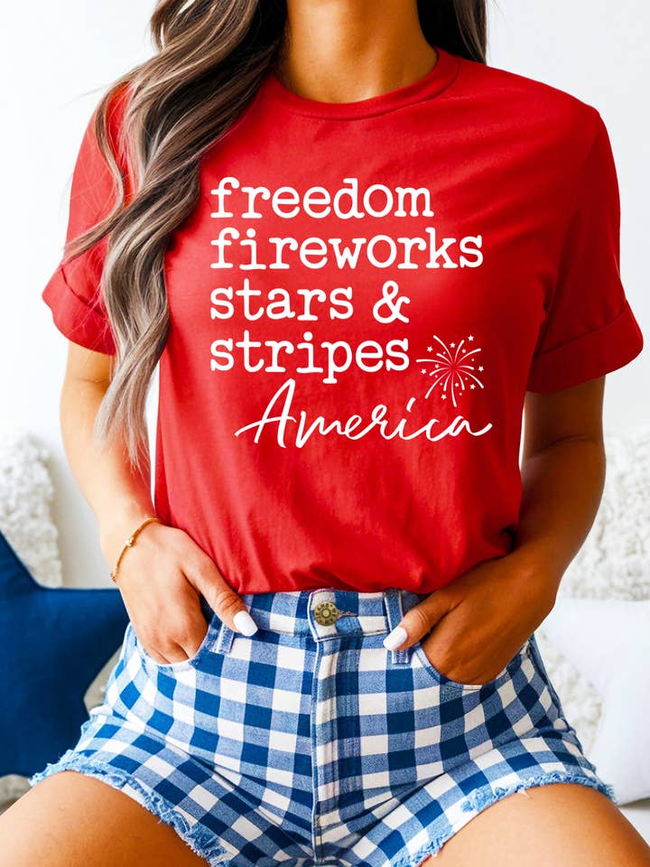 Freedom, Fireworks, Stars & Stripes for wholesale by Impressions by Prestige