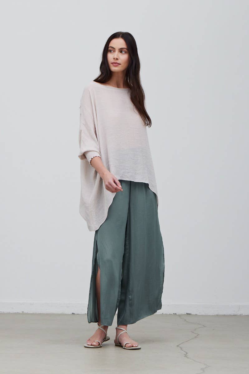 Grade & Gather - Vente Chemisier – femme - 40250PP - BLOUSE À MANCHES SMOCKÉES31